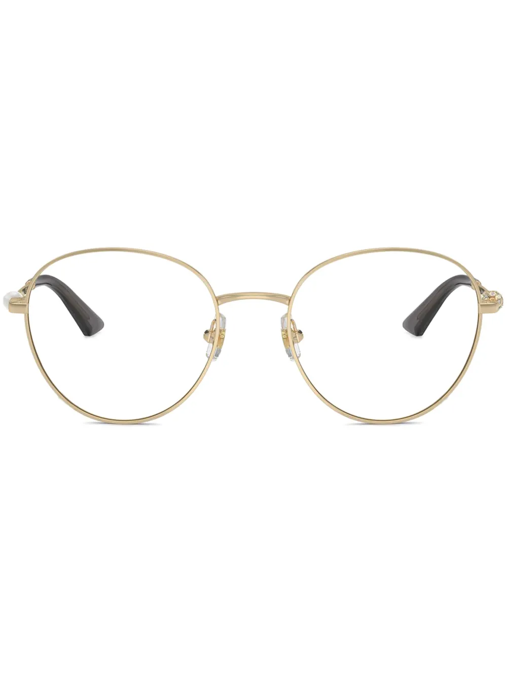 Jimmy Choo Eyewear lentes con detalle de perlas artificiales | dorado | Image 1