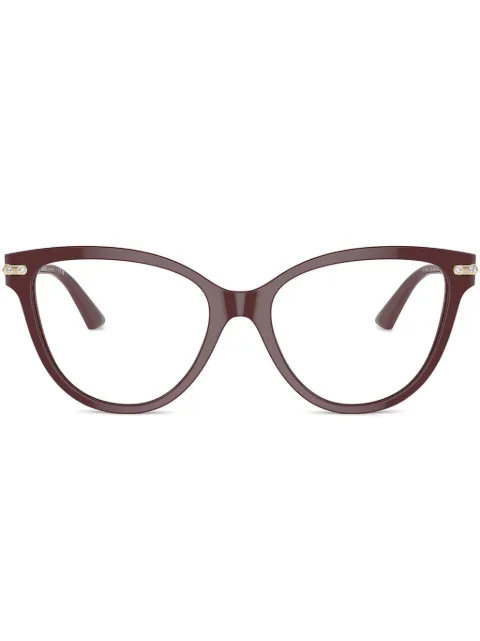 Jimmy Choo Eyewear crystal-embellished glasses