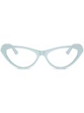 Jimmy Choo Eyewear cat-eye frame glasses - Blue