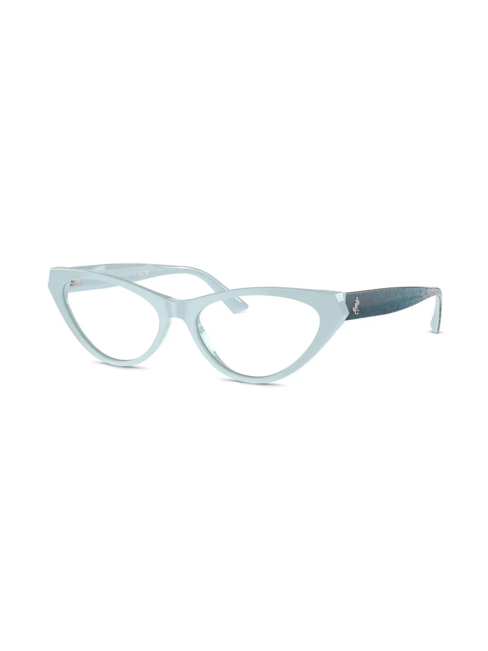 Jimmy Choo Eyewear Bril met cat-eye montuur - Blauw