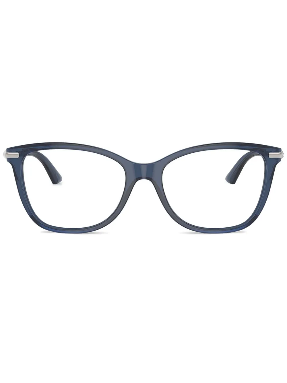 Jimmy Choo Eyewear rectangle-frame glasses | Blue | Image 1