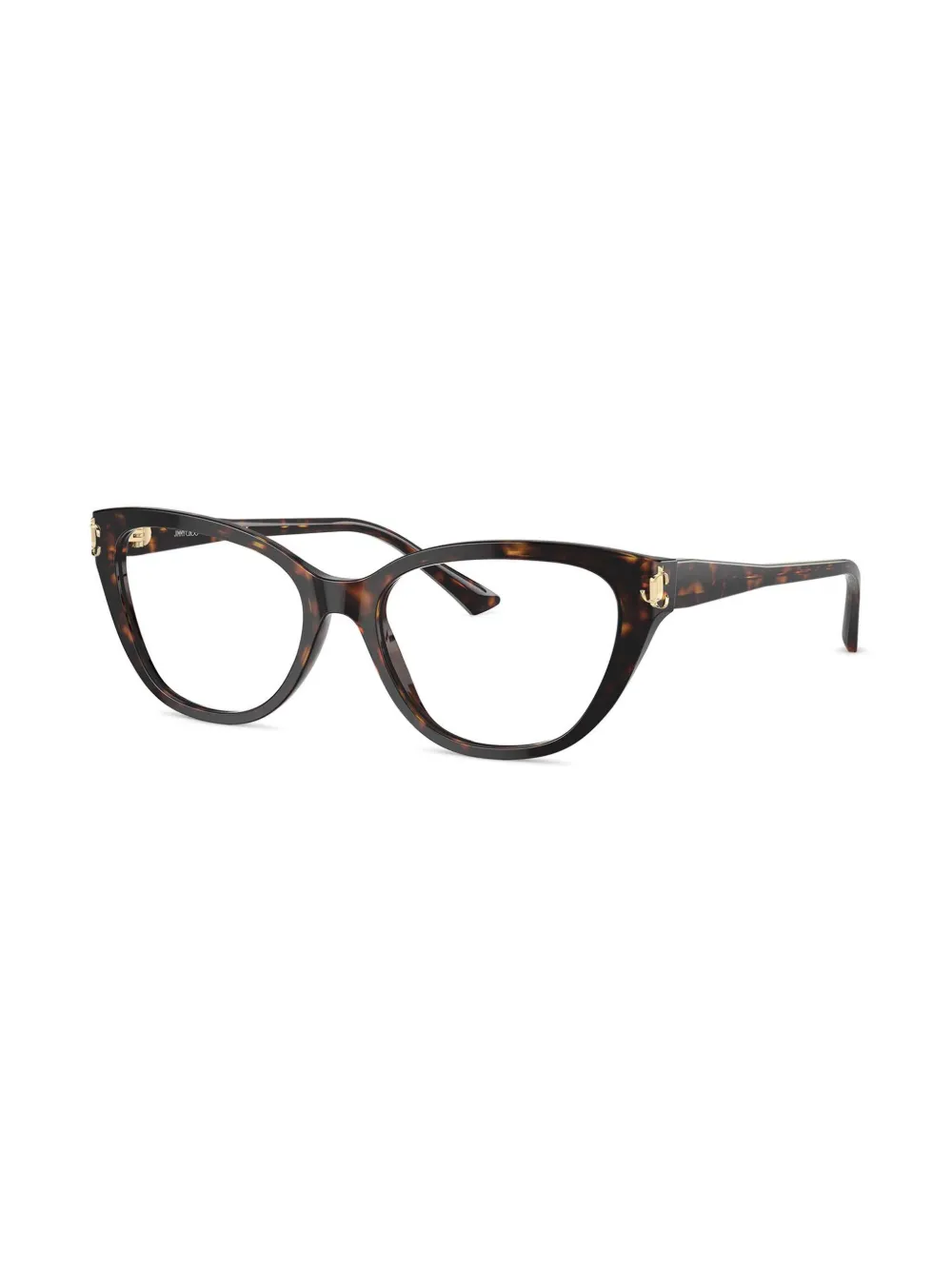 Jimmy Choo Eyewear lunettes de vue à effet écailles de tortue | Image 2