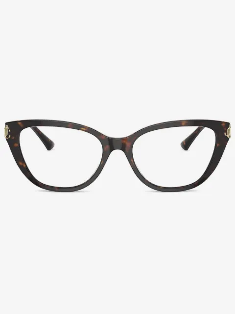 Jimmy Choo Eyewear tortoiseshell-effect glasses