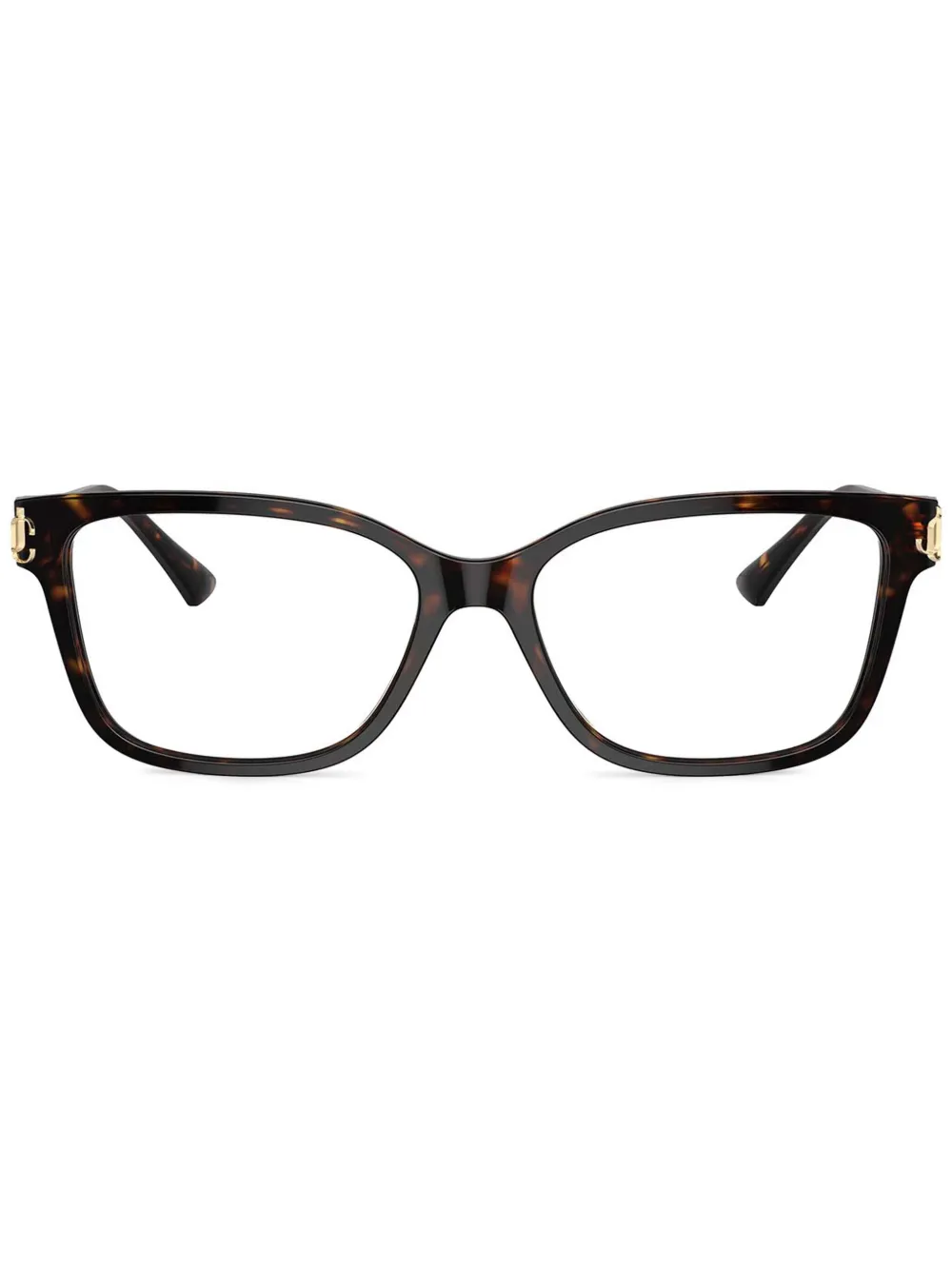 Jimmy Choo Eyewear Occhiali con effetto tartarugato - Marrone