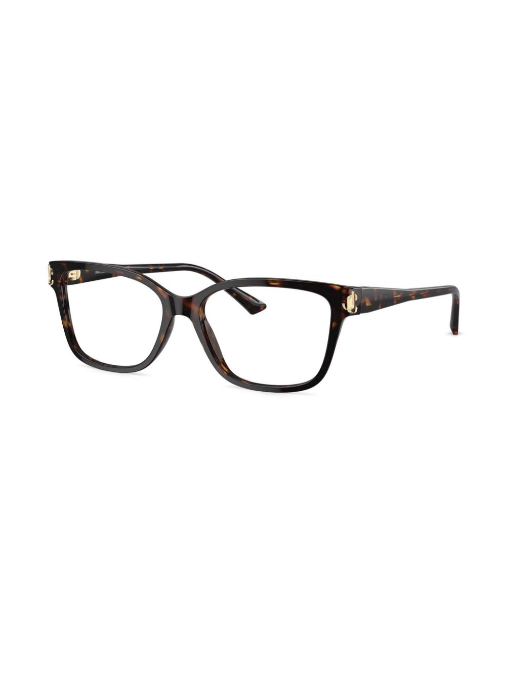 Jimmy Choo Eyewear Bril met schildpadschild-design - Bruin