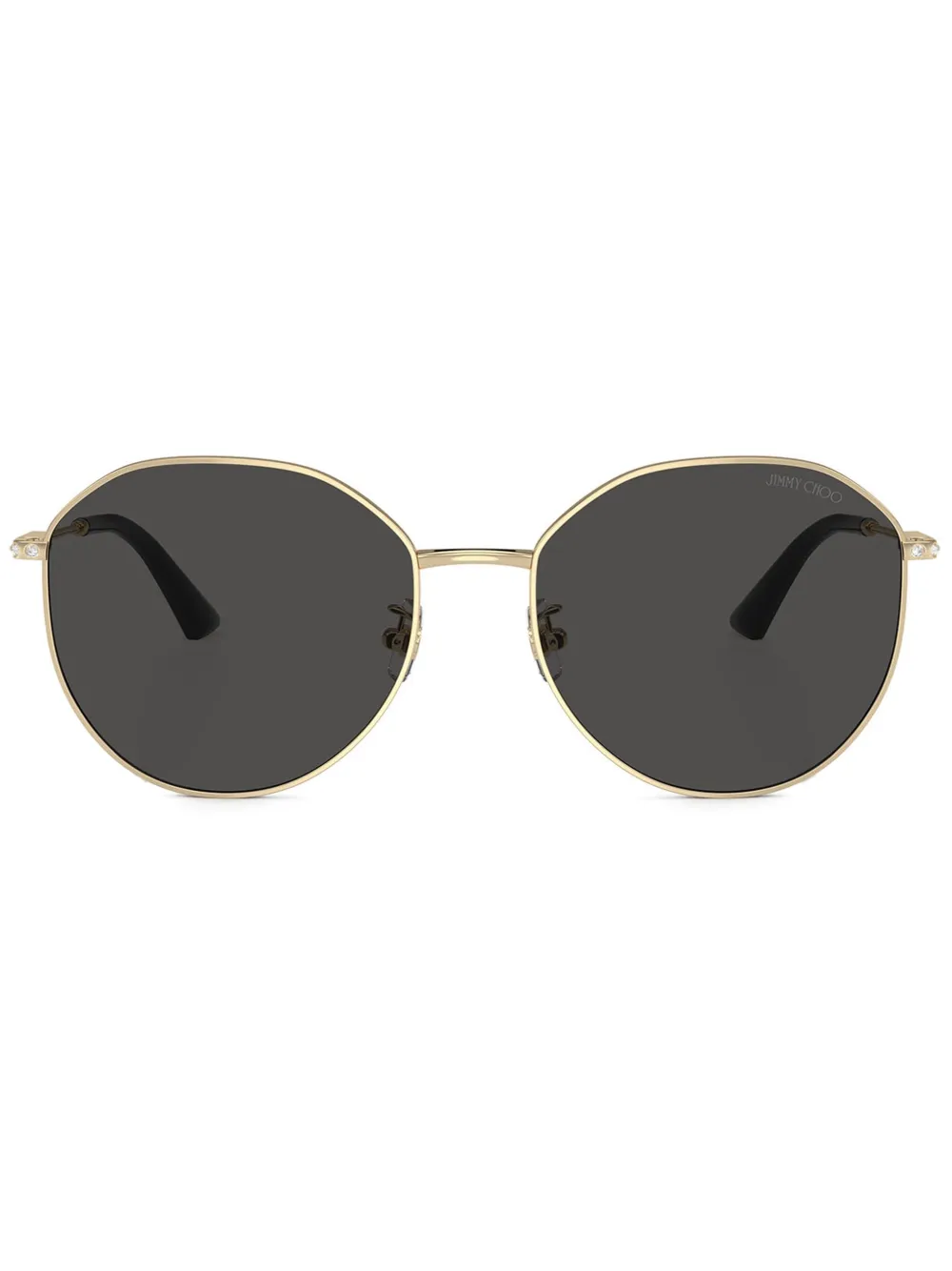 Jimmy Choo Eyewear lentes de sol con armazón redonda | dorado | Image 1