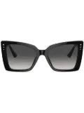 Jimmy Choo Eyewear square-frame sunglasses - Black
