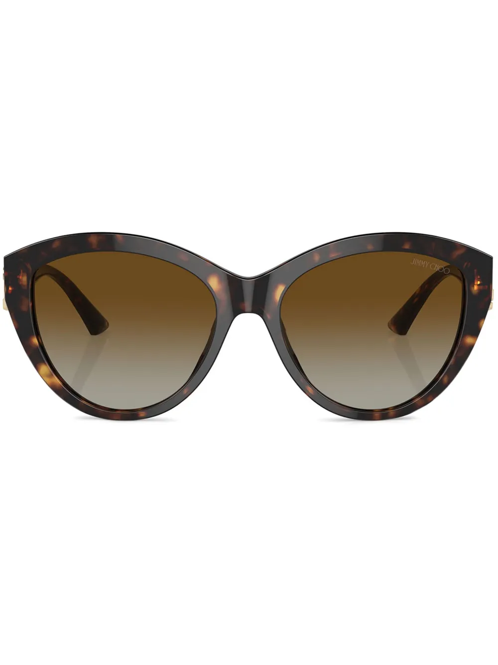 Jimmy Choo Eyewear round-frame sunglasses | Brown | Image 1