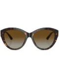 Jimmy Choo Eyewear round-frame sunglasses - Brown