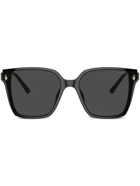 Jimmy Choo Eyewear バタフライフレーム サングラス