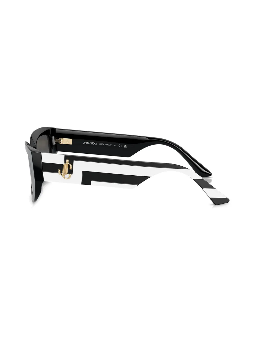 Jimmy Choo Eyewear Tatum zonnebril Zwart