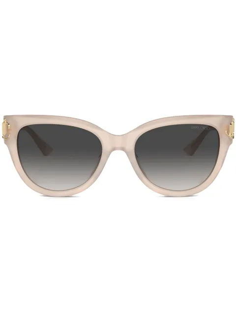Jimmy Choo Eyewear ロゴプレート サングラス