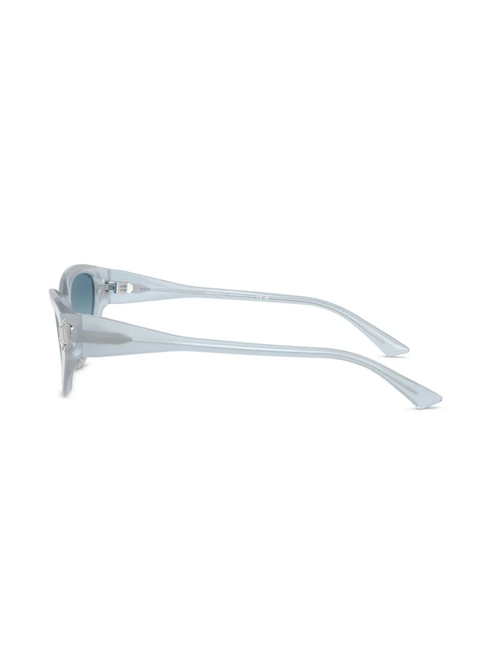 Jimmy Choo Eyewear Zonnebril met cat-eye montuur Blauw