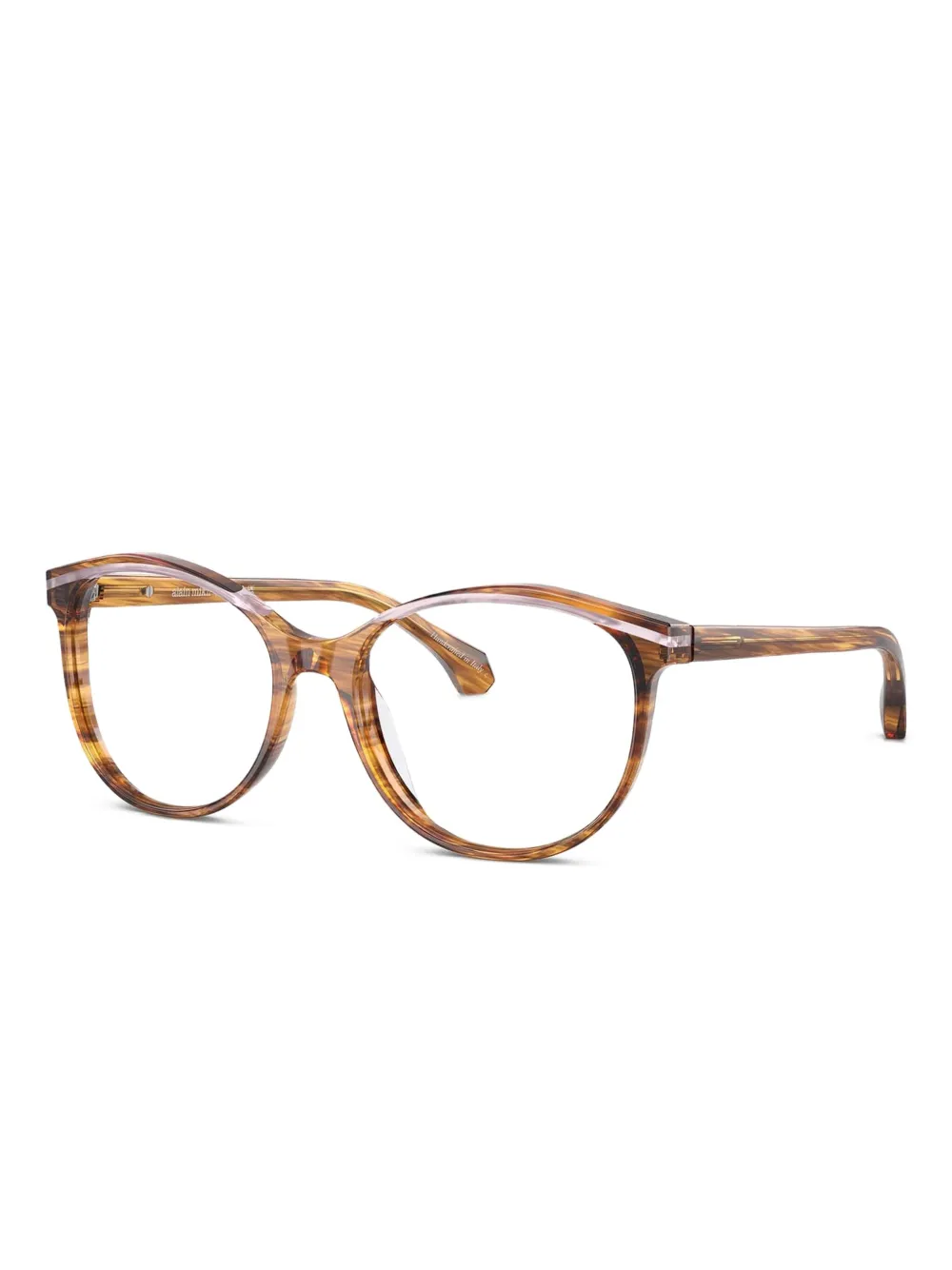 Alain Mikli striped round-frame glasses | Image 2