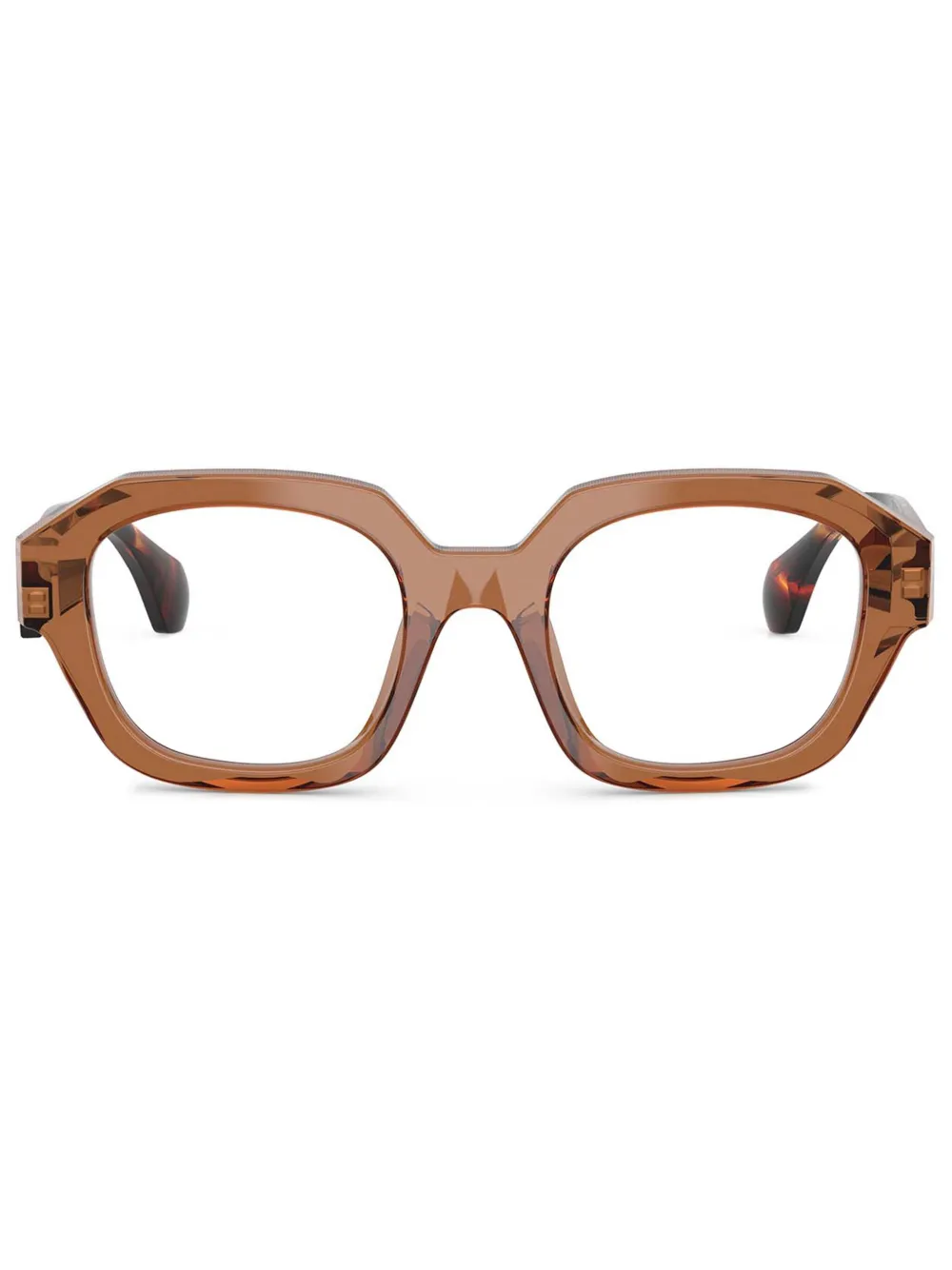 Alain Mikli lentes con armazón cuadrada | marrón | Image 1