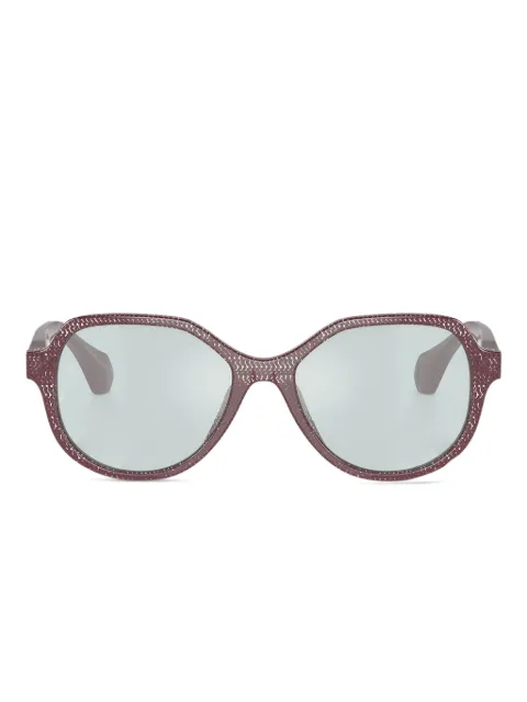 Alain Mikli pointillé geometric sunglasses