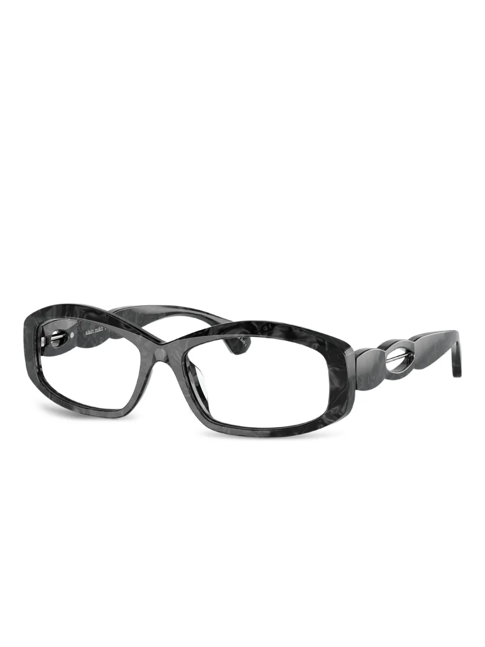 Alain Mikli patterned rectangle glasses | Image 2