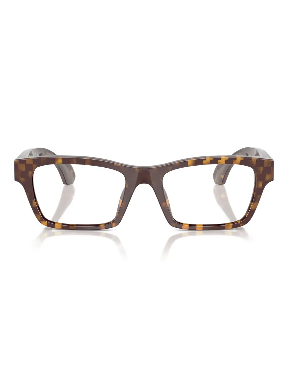 Alain Mikli A03515 New Damier Bourdeaux / Yellow - Marrone