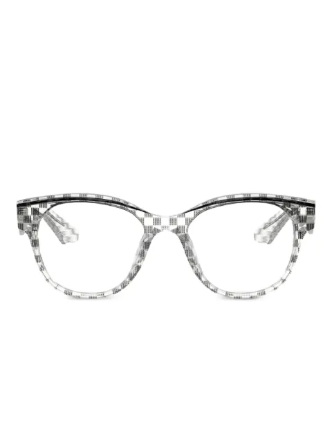 Alain Mikli check-pattern glasses