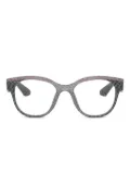 Alain Mikli contrast-trim glasses - Grey