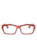 Alain Mikli geometric frames - Red