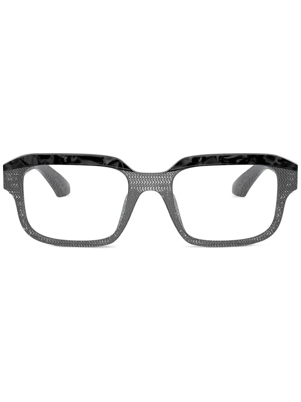 Alain Mikli lunettes de vue à monture carrée | gris | Image 1