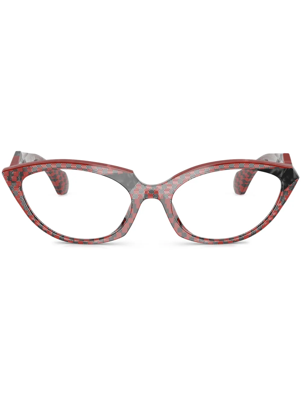 Alain Mikli lunettes de vue à monture papillon | rouge | Image 1