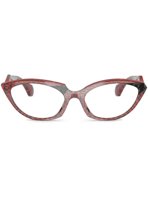 Alain Mikli cat-eye frame glasses