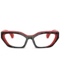 Alain Mikli cat-eye glasses - Black