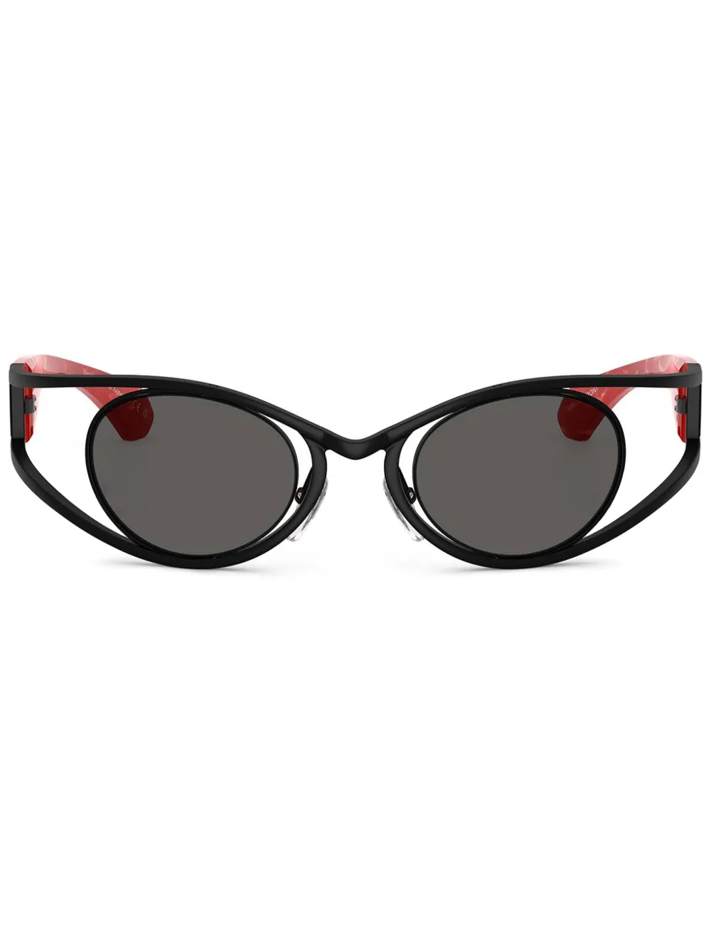 Alain Mikli lentes de sol con aberturas | negro | Image 1