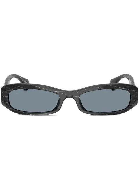 Alain Mikli lunettes de soleil à monture rectangulaire