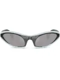 Alain Mikli oval-frame sunglasses - Black