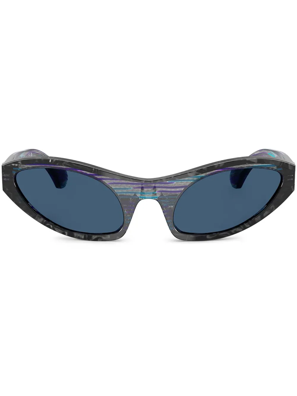 Alain Mikli oval-frame sunglasses | Purple | Image 1