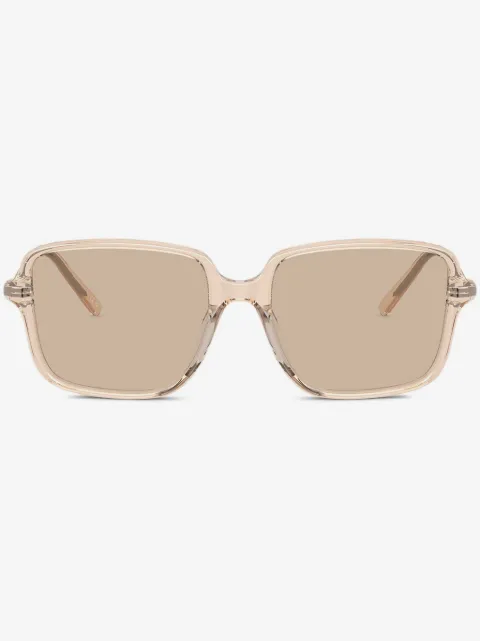 Brunello Cucinelli oversize frame sunglasses