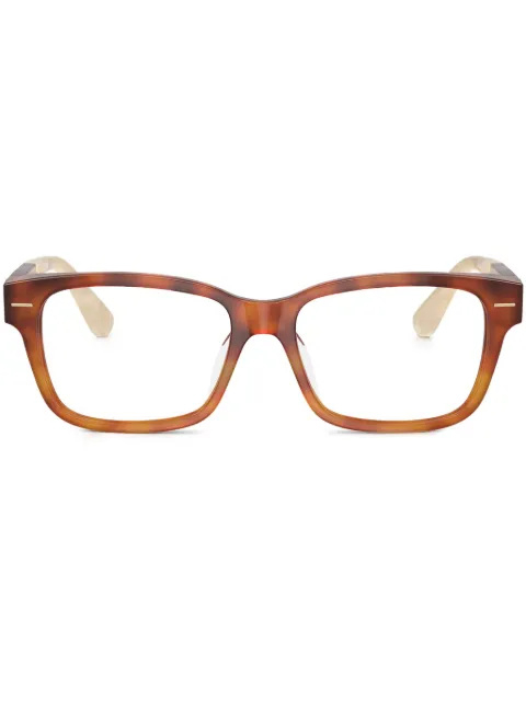 Brunello Cucinelli tortoiseshell-effect glasses