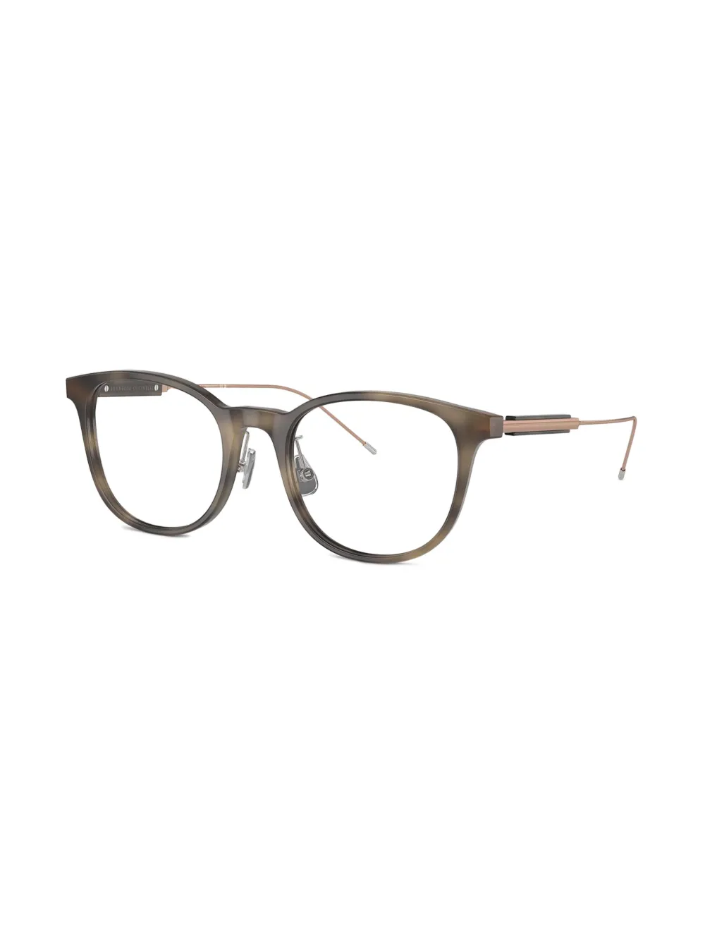 Brunello Cucinelli round-frame glasses | Men | Image 2