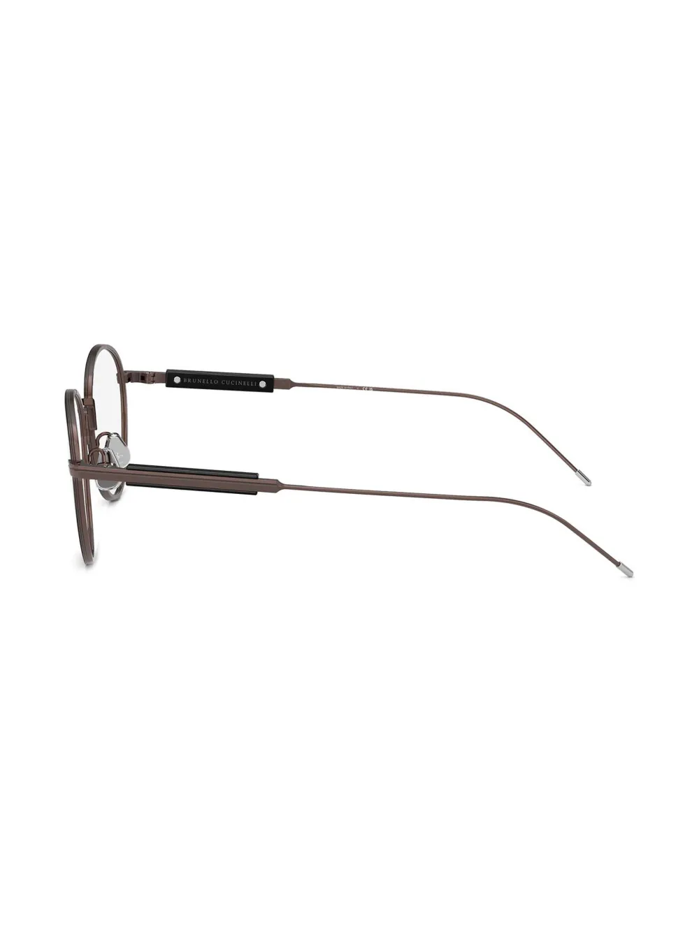  Brunello Cucinelli Round-frame Glasses - Black 