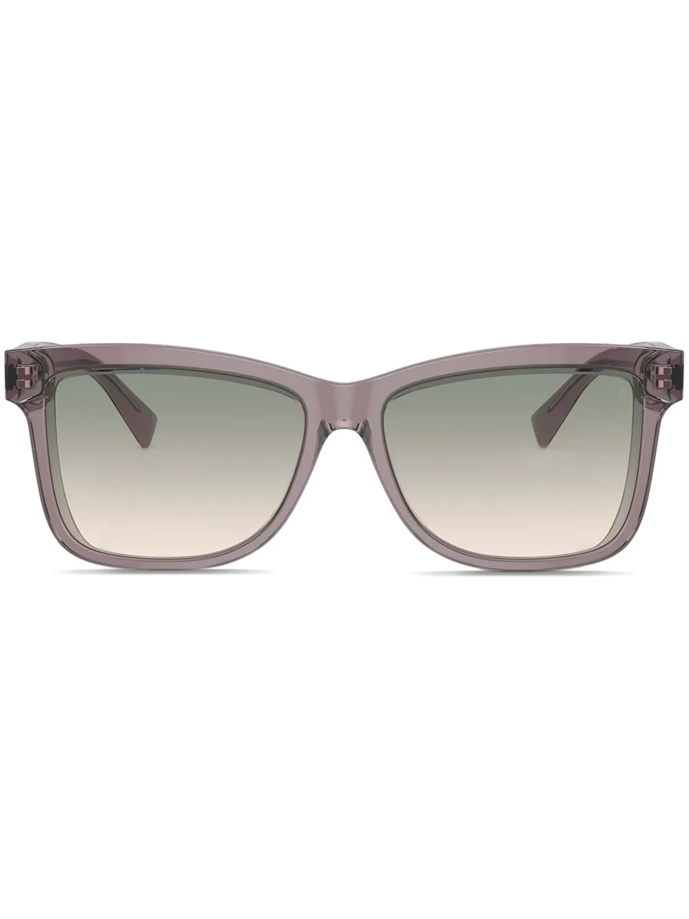 Brunello Cucinelli lentes de sol con armazón rectangular | morado | Image 1