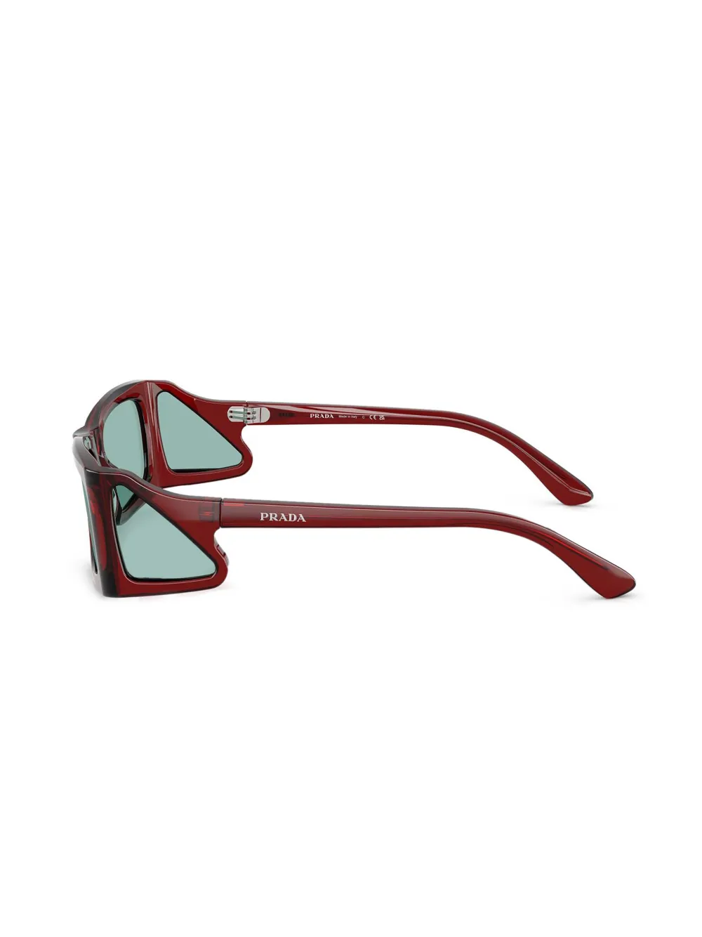 Prada Eyewear Runway zonnebril met getinte glazen Bruin