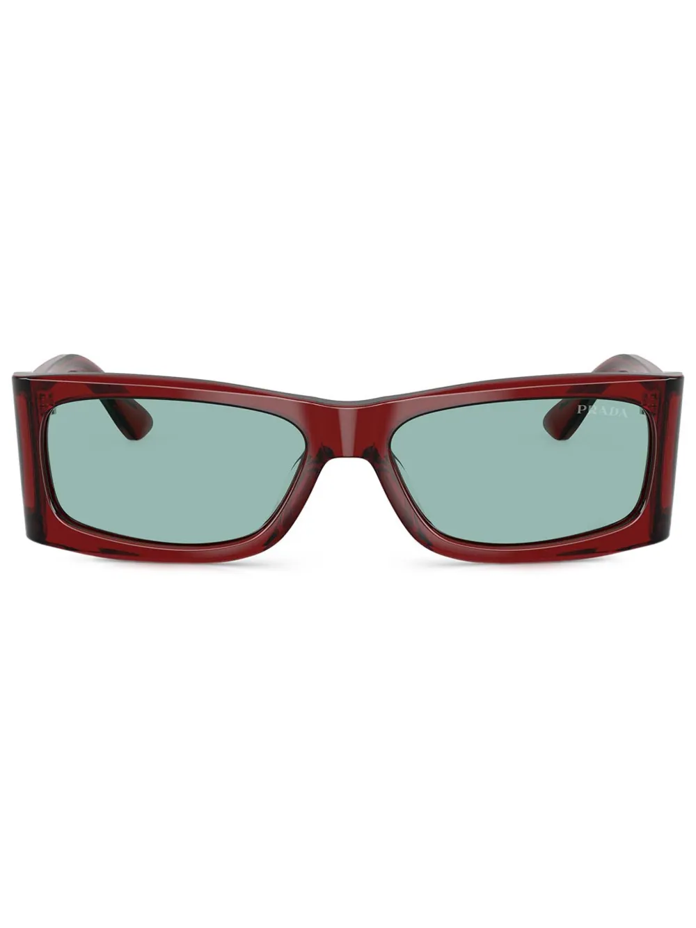 Prada Eyewear Runway zonnebril met getinte glazen Bruin