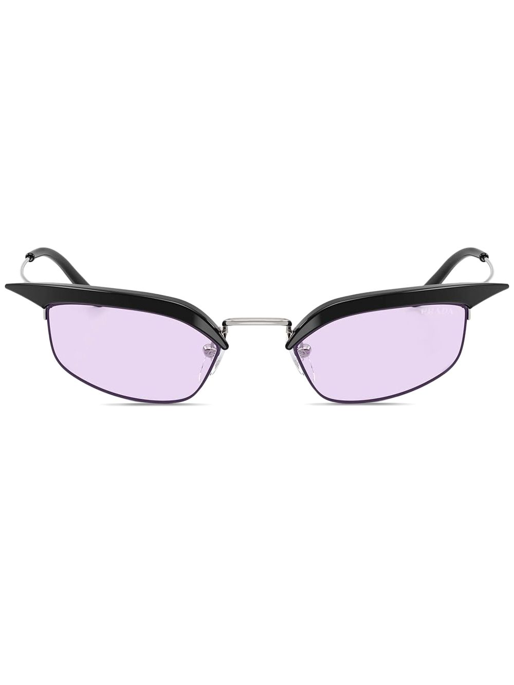 Prada Eyewear Runway zonnebril Zwart