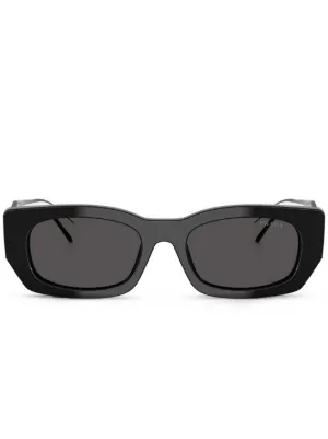 Prada Eyewear オーバーサイズ サングラス | ブラック | FARFETCH JP