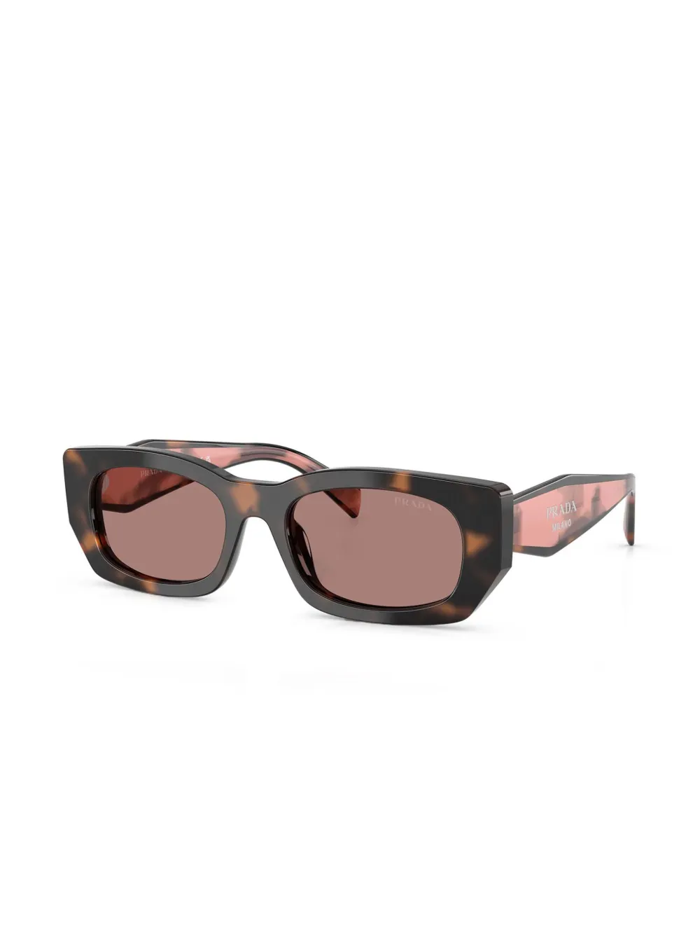 Prada Eyewear Zonnebril - Bruin