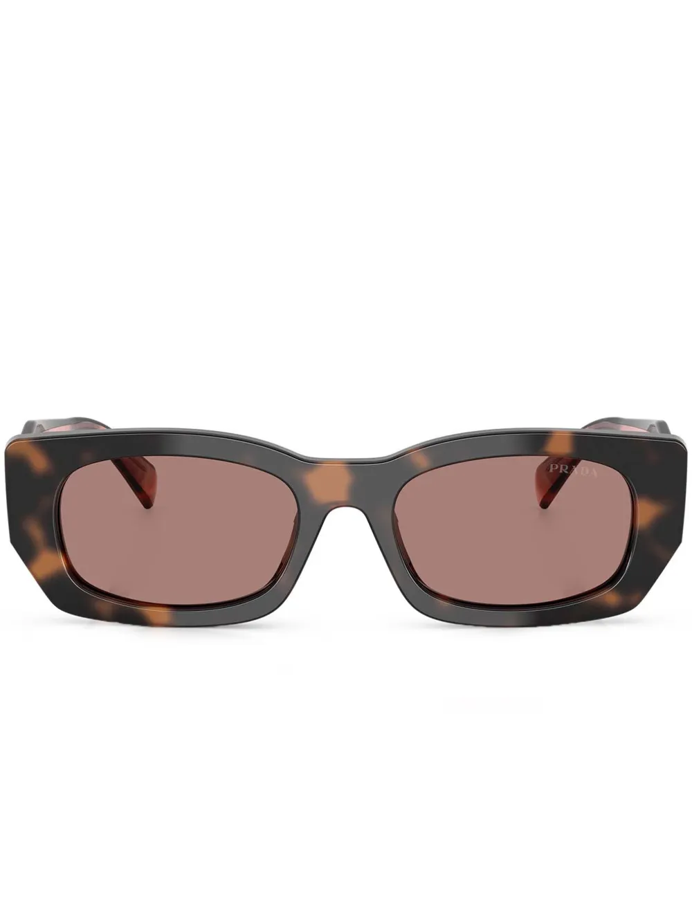 Prada Eyewear Zonnebril Bruin