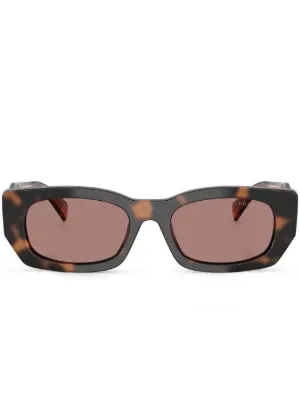 Prada Eyewear キャットアイ サングラス | ブラウン | FARFETCH JP