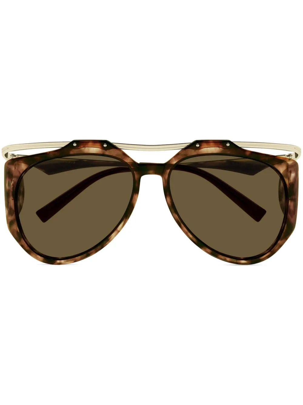 Saint Laurent Eyewear Occhiali da sole Amelia - Marrone