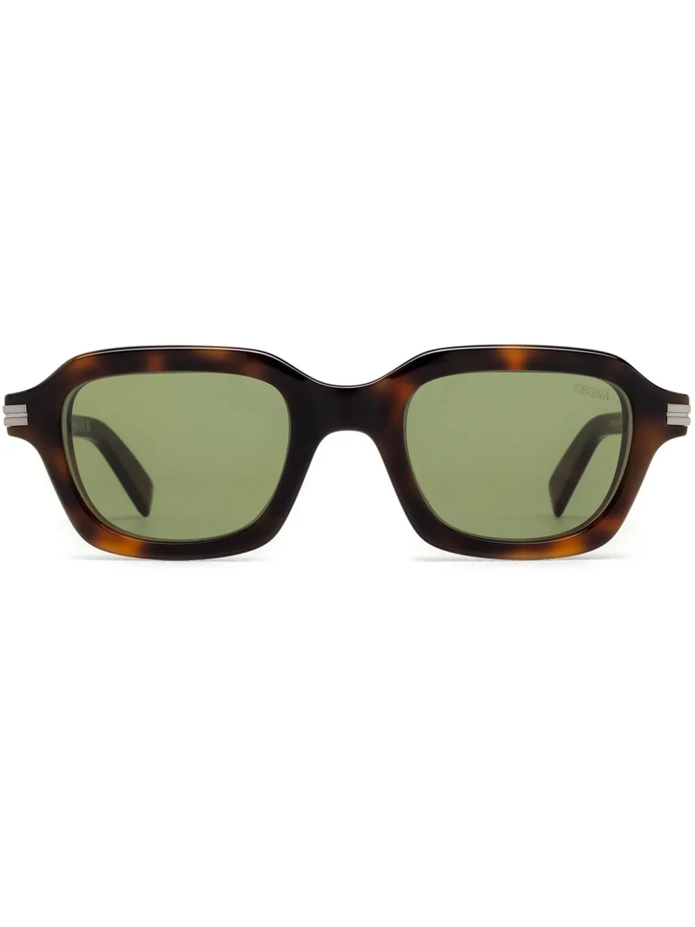 Zegna square-frame sunglasses | Brown | Image 1
