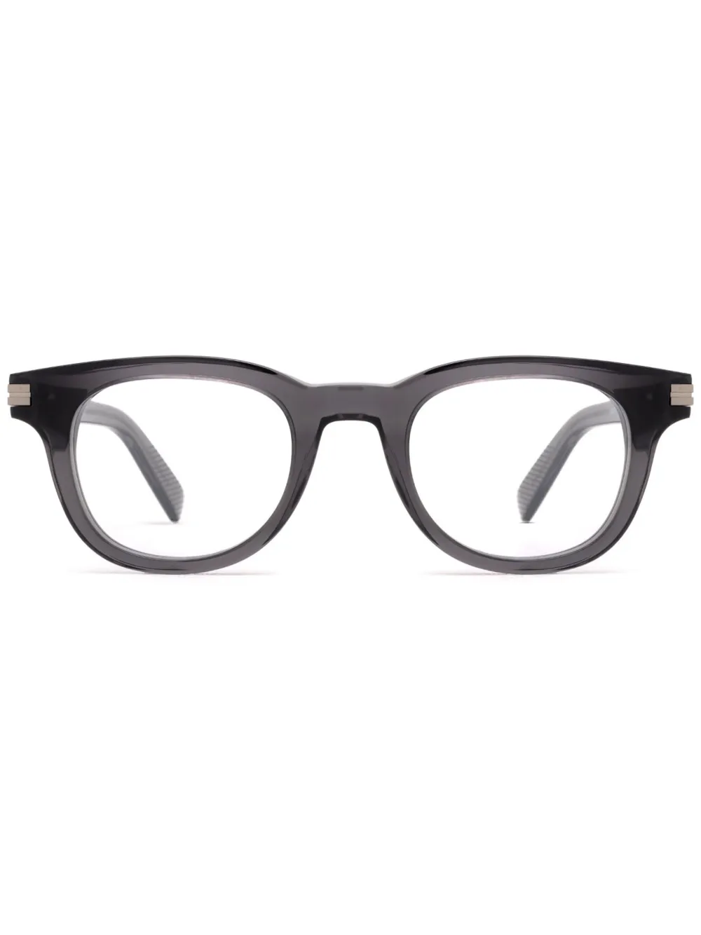 Zegna round-frame glasses | Grey | Image 1
