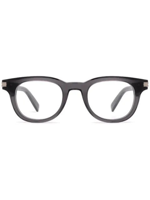 Zegna lunettes à monture ronde