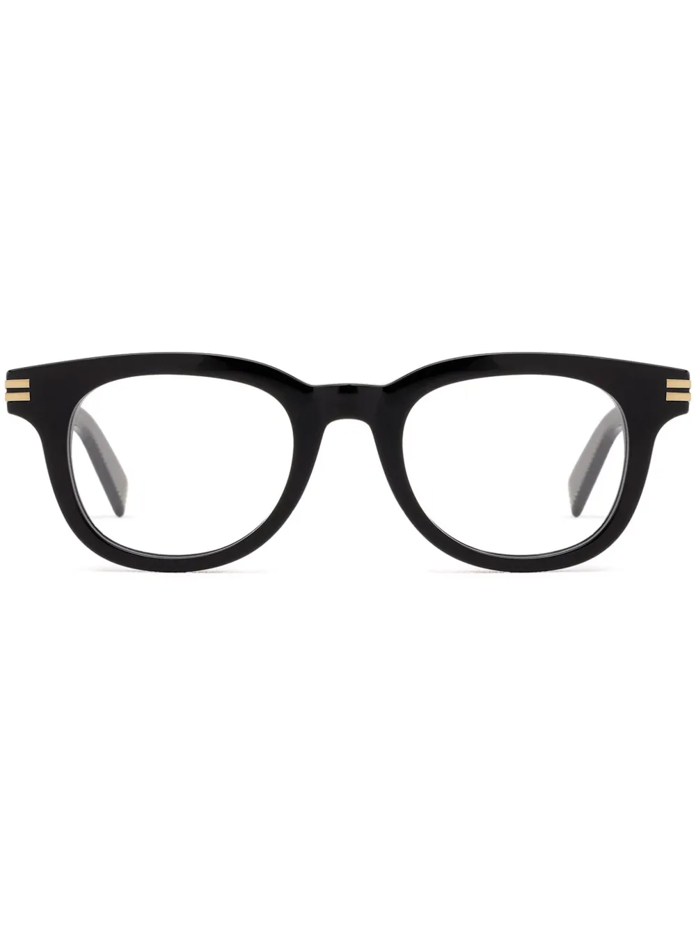 Zegna lunettes de vue rectangulaires | noir | Image 1